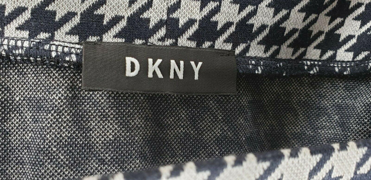 DKNY Houndstooth Stretch Skirt Size 8 - SVNYFancy