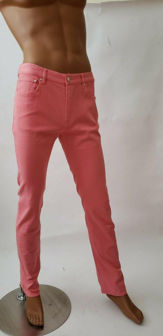 VILEBREQUIN  Men's Classic Slim Straight Fit Jeans Coral  Size 50 - SVNYFancy