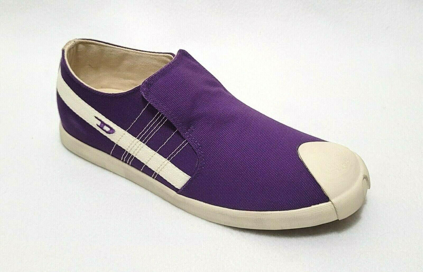 Diesel Sophomore Currant Purple Canvas Womens Fashion Sneakers  Shoes Size US 8.5 M - SVNYFancy