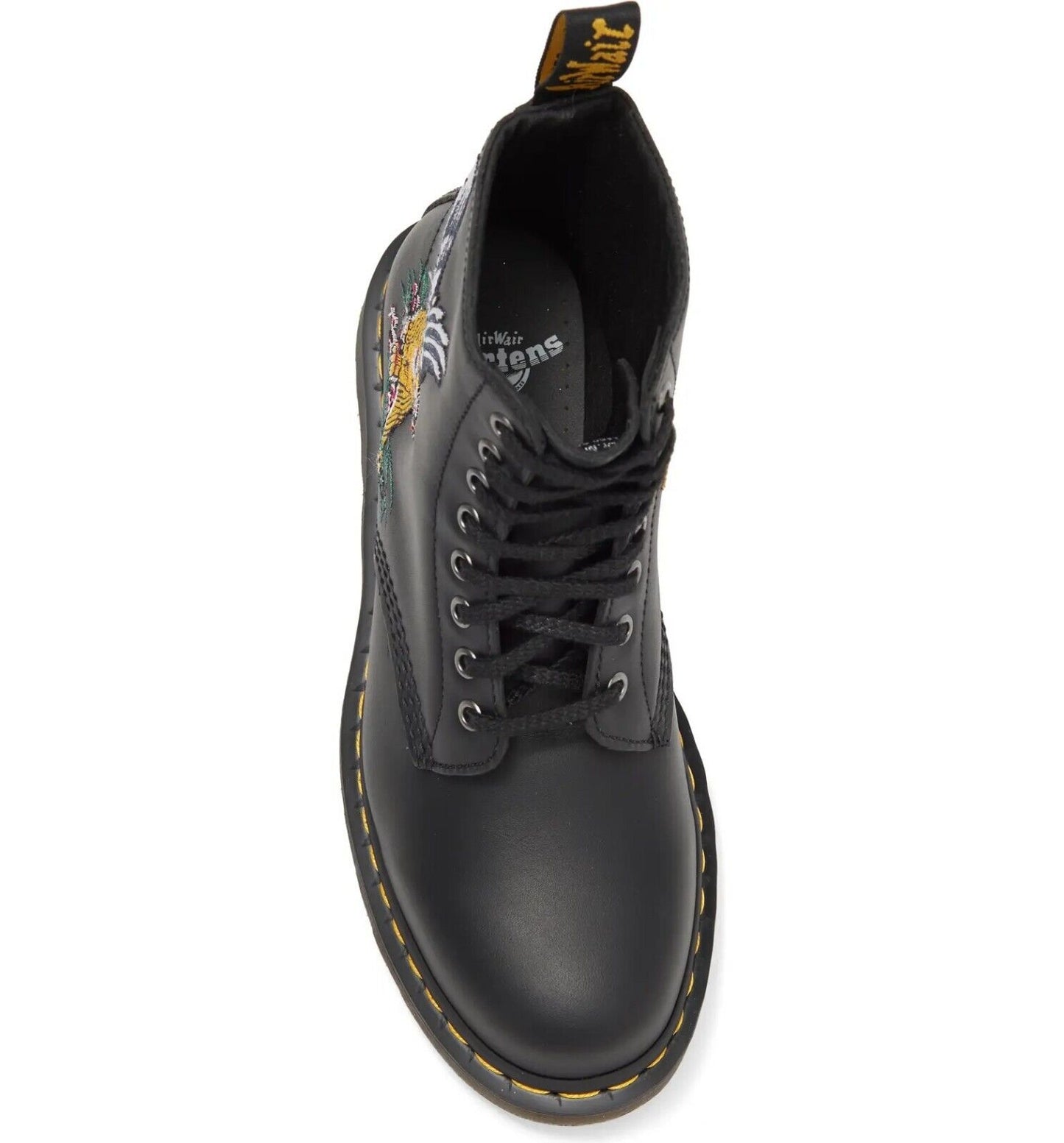 Dr Martens 1460 Souvenir Embroidered Moto Boots Combat Boots Women’s Size US 8