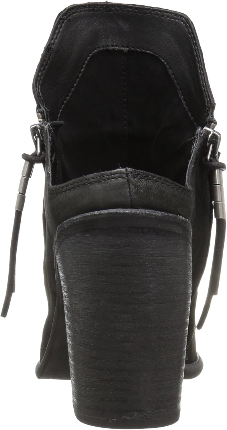 Dolce Vita Women's Lennox Black Nubuck Ankle Bootie Size US 9