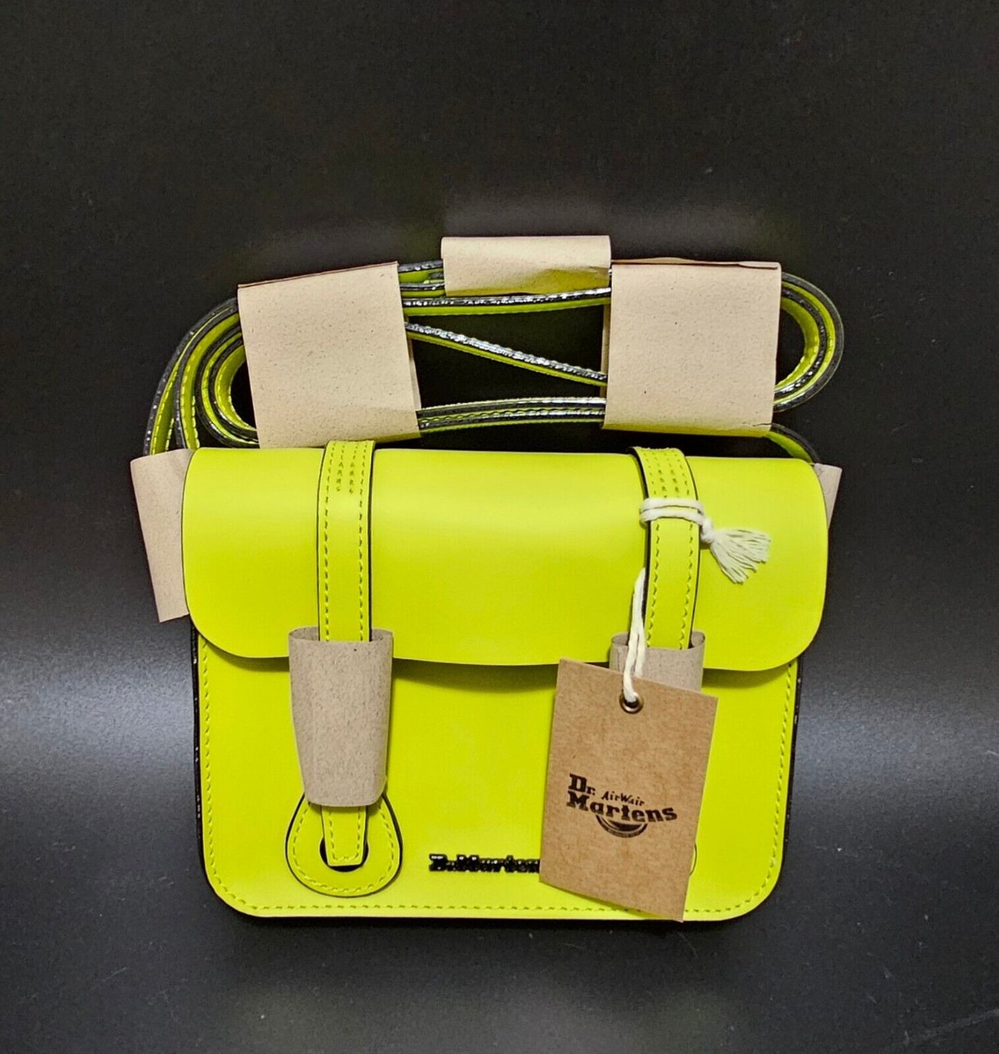 Dr. Martens 7" Bovine Leather Sulphur Yellow Crossbody Bag