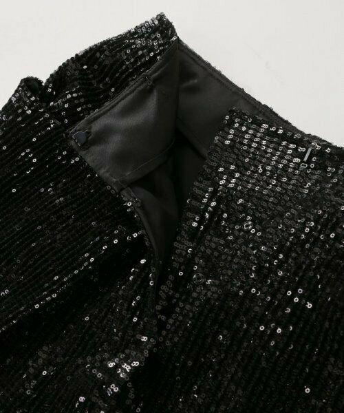 Harvey Faircloth Women's Black Sequin 100% Silk Wrap Skort Size 0, 2 - SVNYFancy