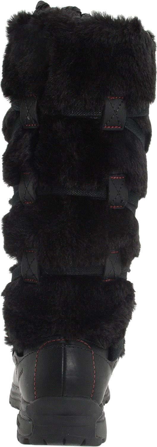 Merrell Women's Katia Waterproof Faux Fur Winter Opti-Warm Black Boots Size US 5 - SVNYFancy