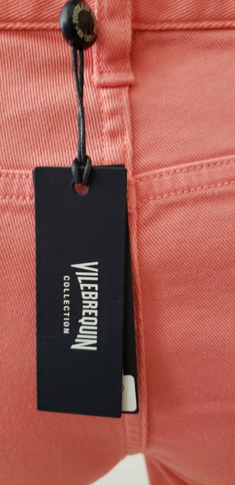 VILEBREQUIN  Men's Classic Slim Straight Fit Jeans Coral  Size 54 - SVNYFancy