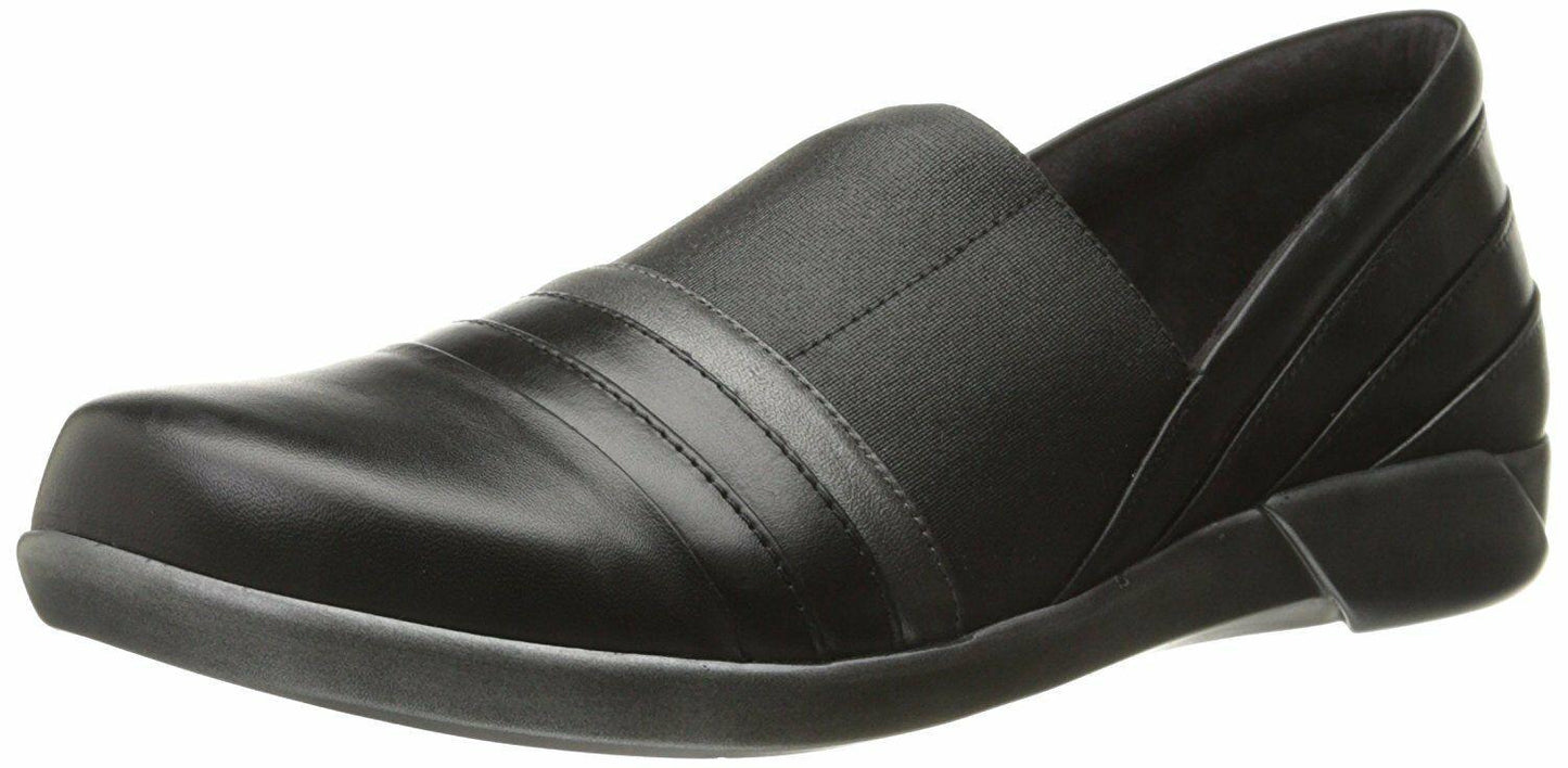 NAOT Nina Women's Slip on Shoes Black Leather Flat EU 35 M  US 4 - SVNYFancy