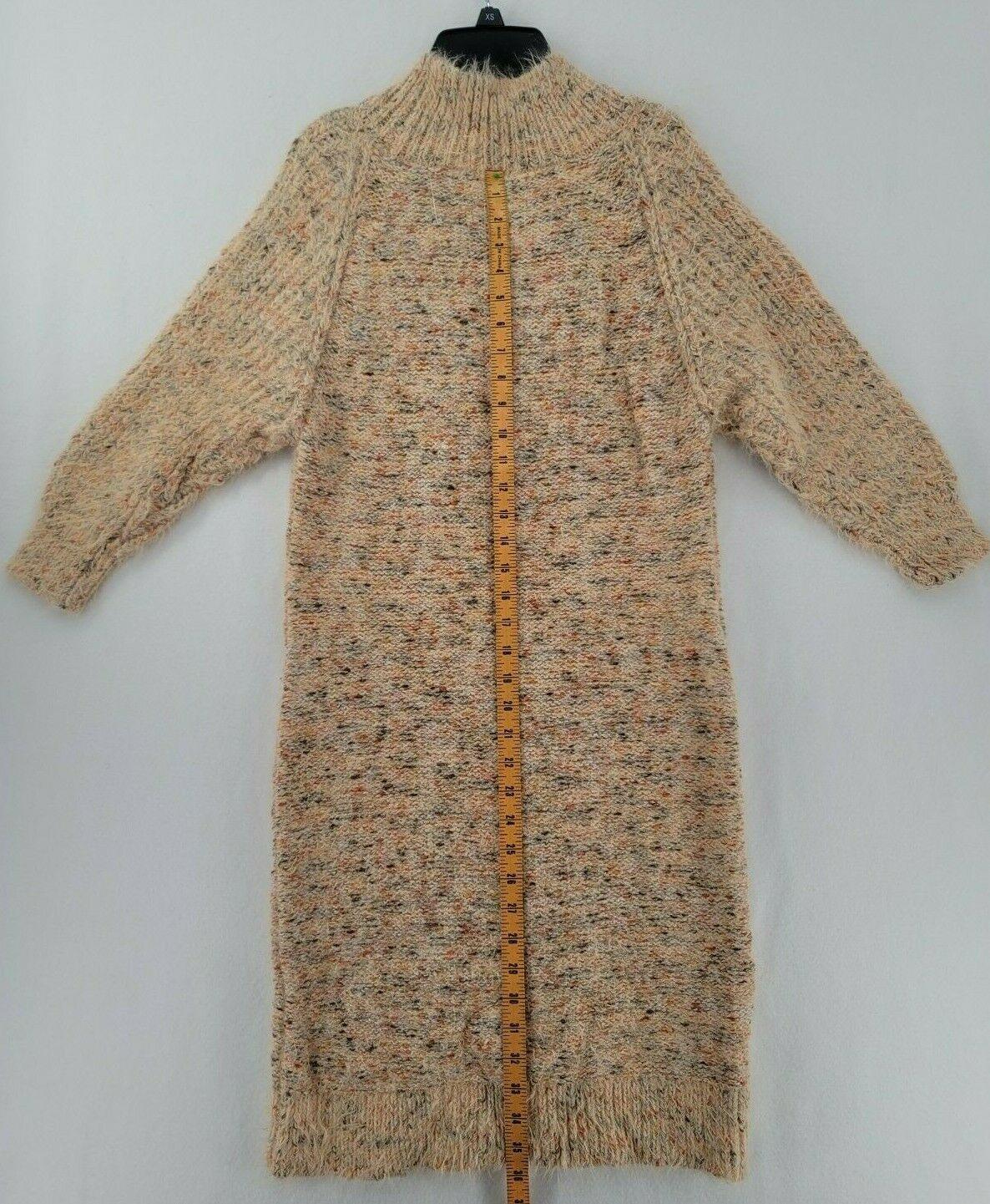 RONNI NICOLE Melange Cable Knit Sweater Raglan Sleeve Dress Size S - SVNYFancy
