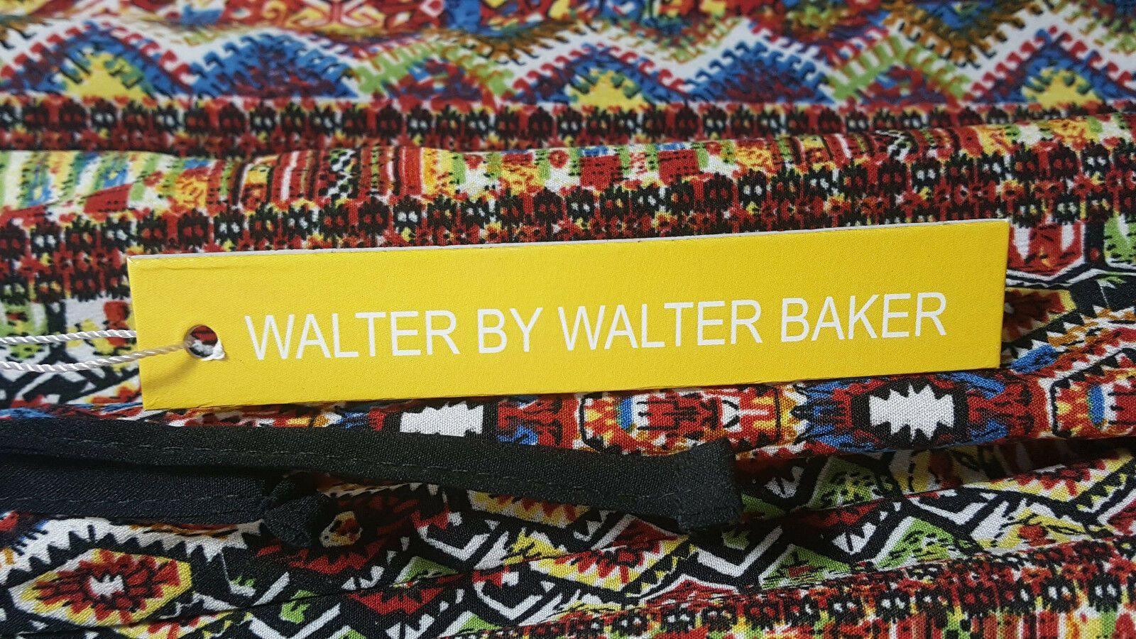 Walter By Walter Baker Pants Multicolor Geometric Print Size L - SVNYFancy
