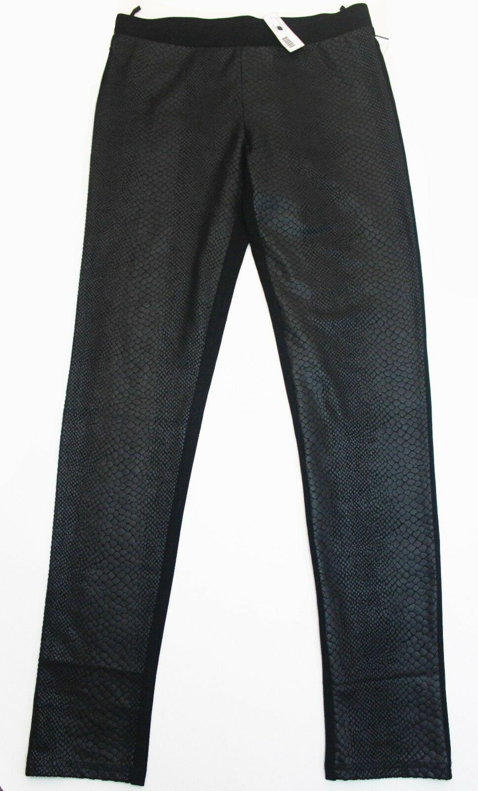 Karlie Womens Black Snake Textured Legging  Size S - SVNYFancy