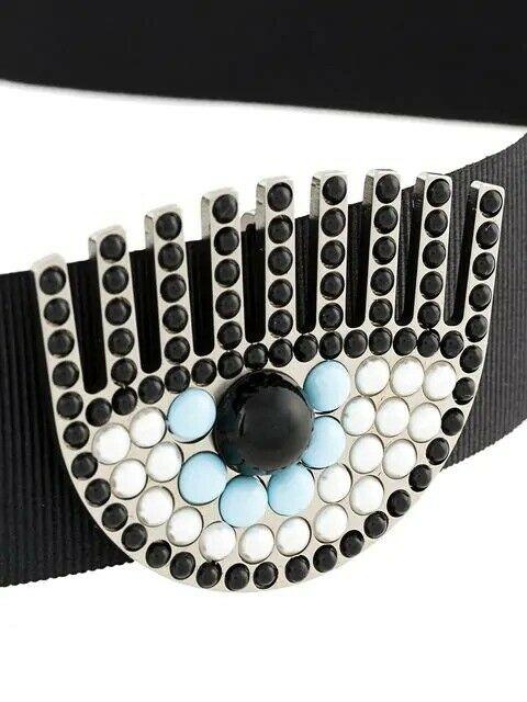 CHIARA FERRAGNI Eye Embellished Choker Necklace New With Box - SVNYFancy