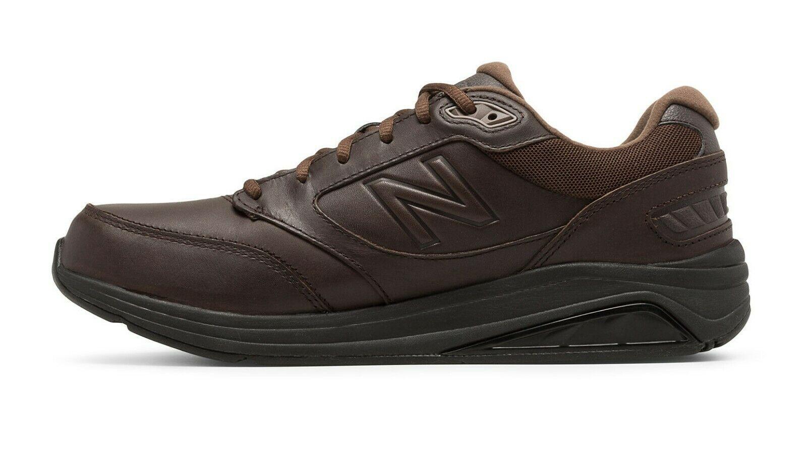New Balance Mens Leather MW928BR2 Brown Walking Shoes US 9 B  EUR 42.5 Narrow - SVNYFancy