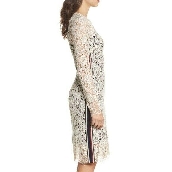 Vince Camuto Women's Ivory Floral-Lace Sheath Dress Size US 6 - SVNYFancy