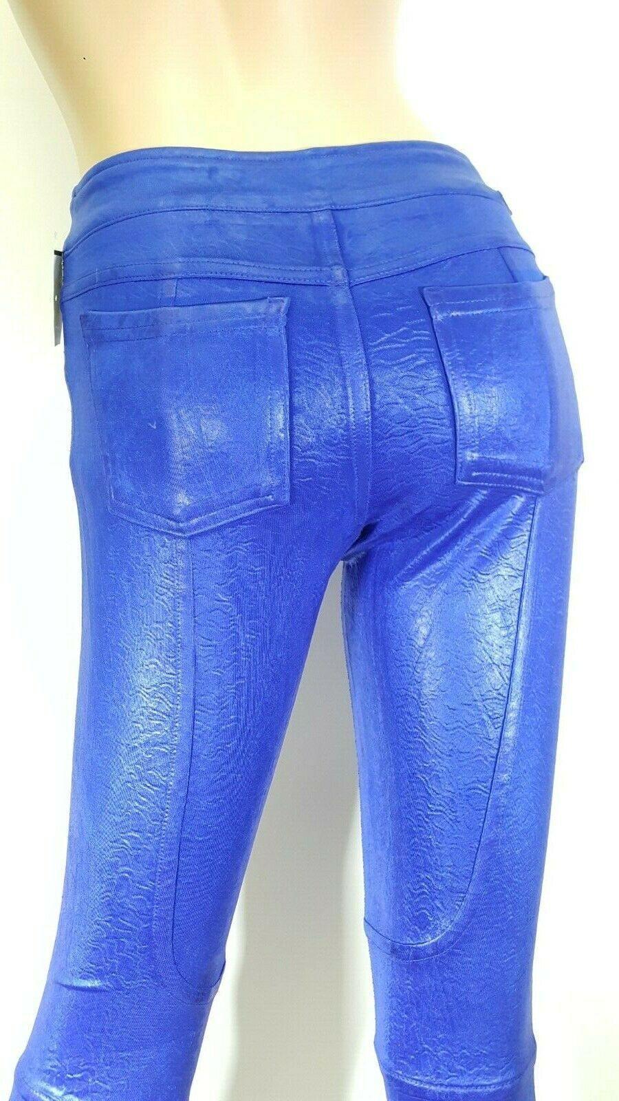 BLANC NOIR  London Street Pants Womens Blue Size M - SVNYFancy