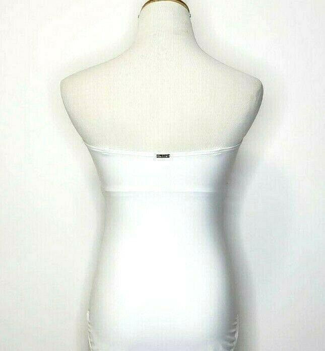 Calvin Klein Womens White One Piece Swimsuit  Swimwear Size 6 - SVNYFancy