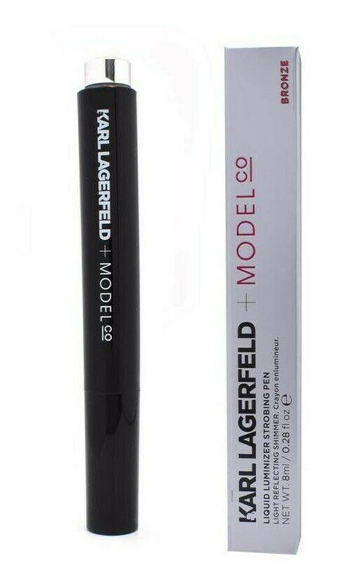Karl Lagerfeld + ModelCo Liquid Luminizer Highlighting Strobing Pen Bronze - SVNYFancy