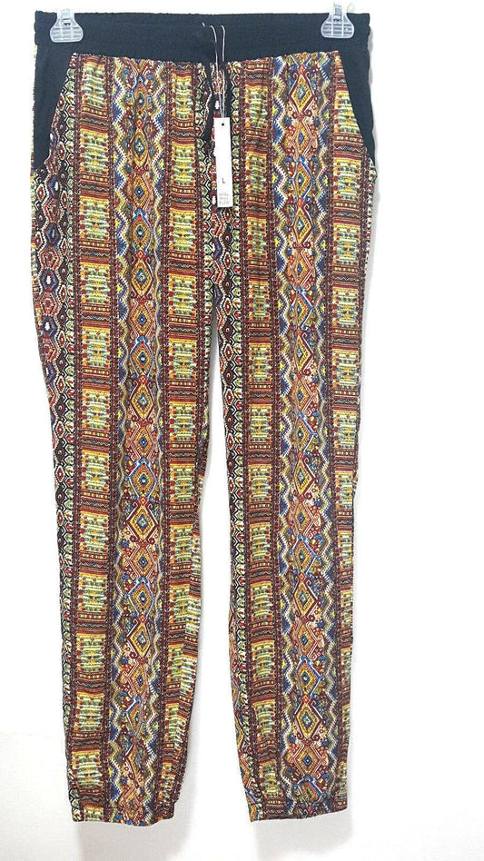 Walter By Walter Baker Pants Multicolor Geometric Print Size  M - SVNYFancy