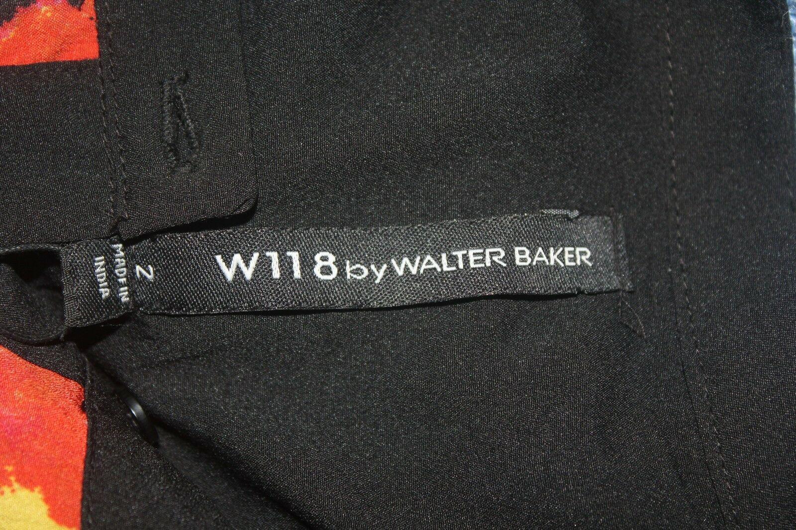 W118 By Walter Baker Anika Dress Women's Black/Multi-Color size 2 - SVNYFancy