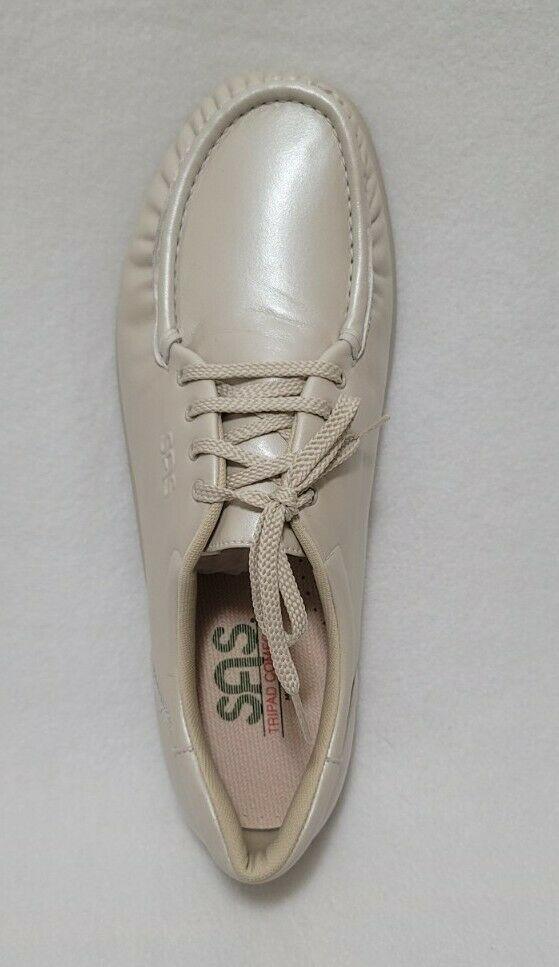 SAS Women's Take Time Pearl Bone Lace Up Loafer Comfort Shoes  US 12 Wide - SVNYFancy