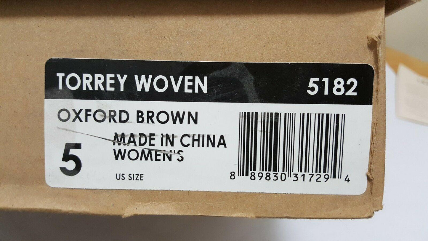 UGG Australia Women’s Boots Torrey Woven Brown Size US 5 - SVNYFancy