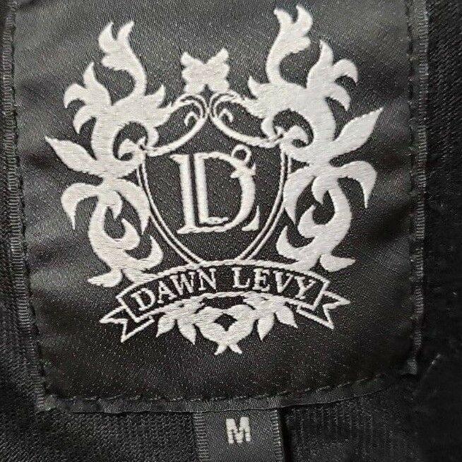 Dl2 Dawn Levy Etta Womens Coat Reversible Faux Fur Coat Black/Multi Size M - SVNYFancy
