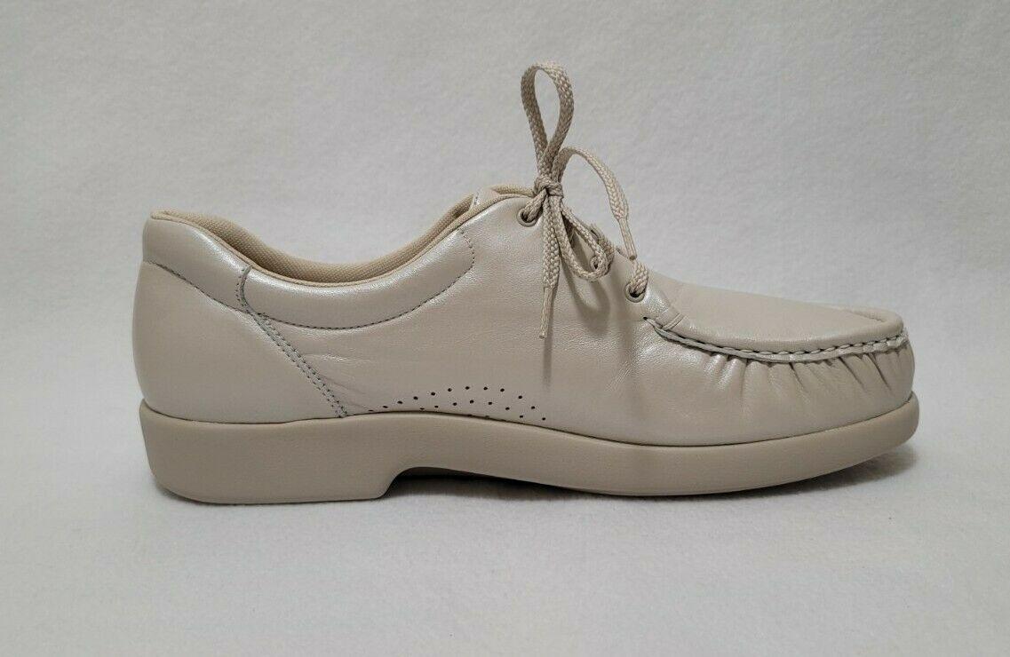 SAS Women's Take Time Pearl Bone Lace Up Loafer Comfort Shoes  US 12 Wide - SVNYFancy