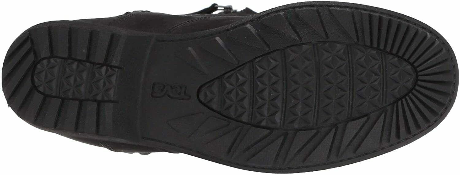Teva Women's Ellery Tall Waterproof Burnished Boot Black Size US 5.5 - SVNYFancy