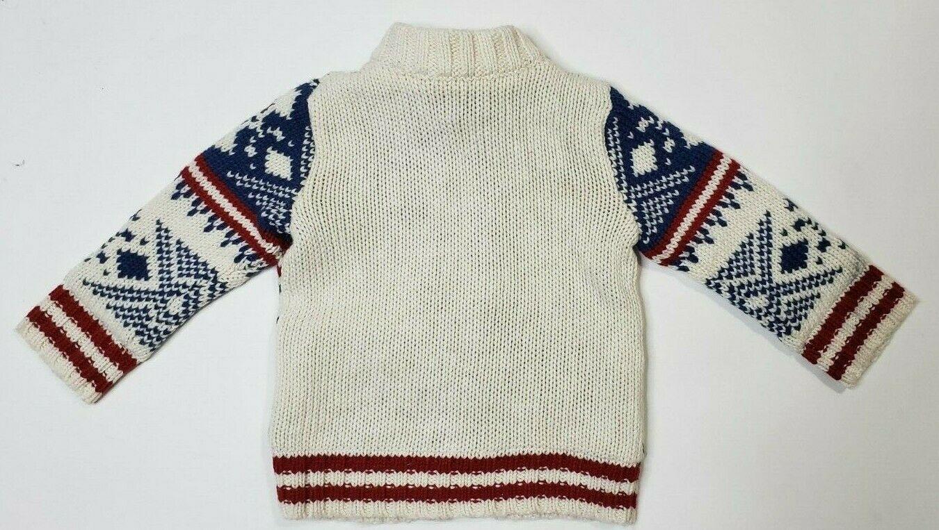 RUUM American Kids Wear Knit Full Zip Jacket Sweater Boys Girls  Size 18 Months - SVNYFancy