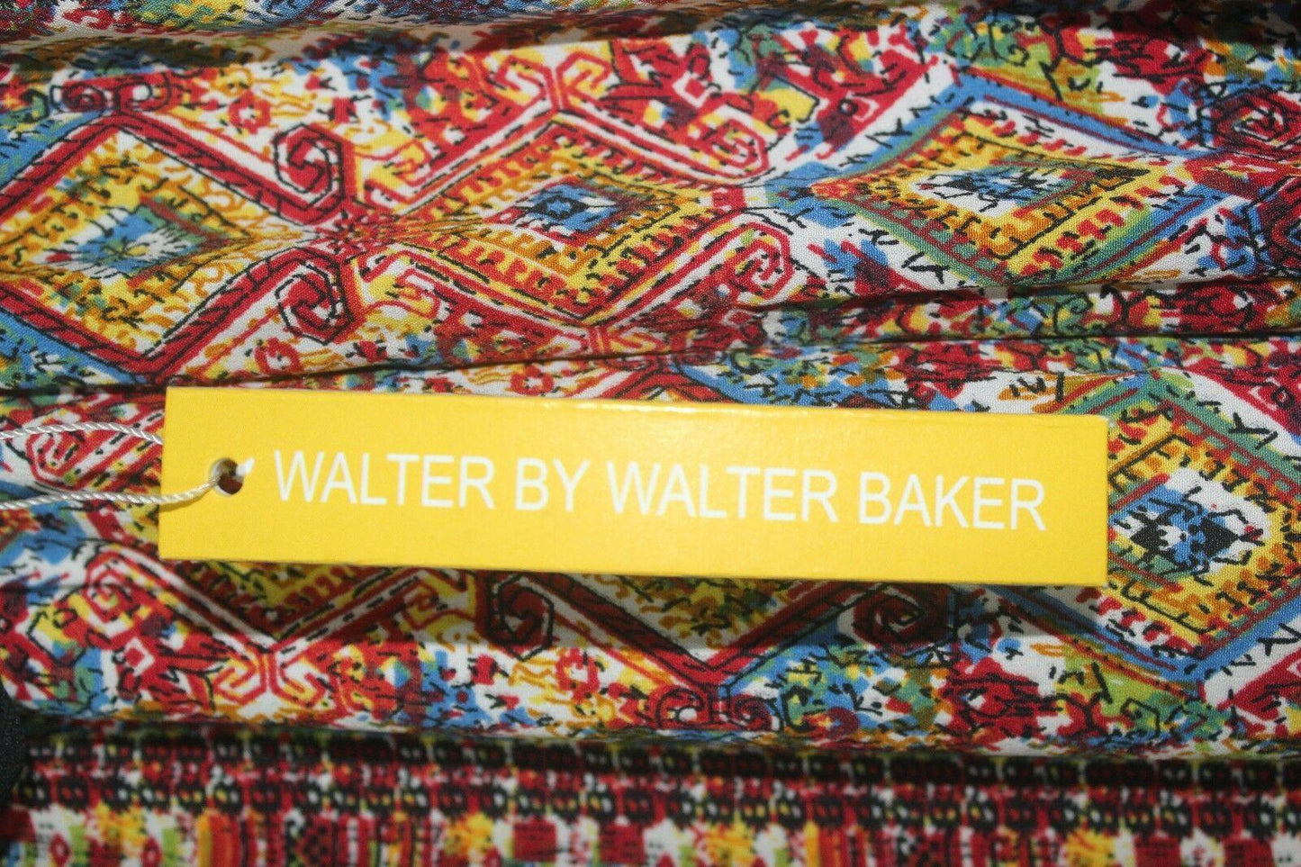 Walter By Walter Baker Pants Multicolor Geometric Print Size  M - SVNYFancy