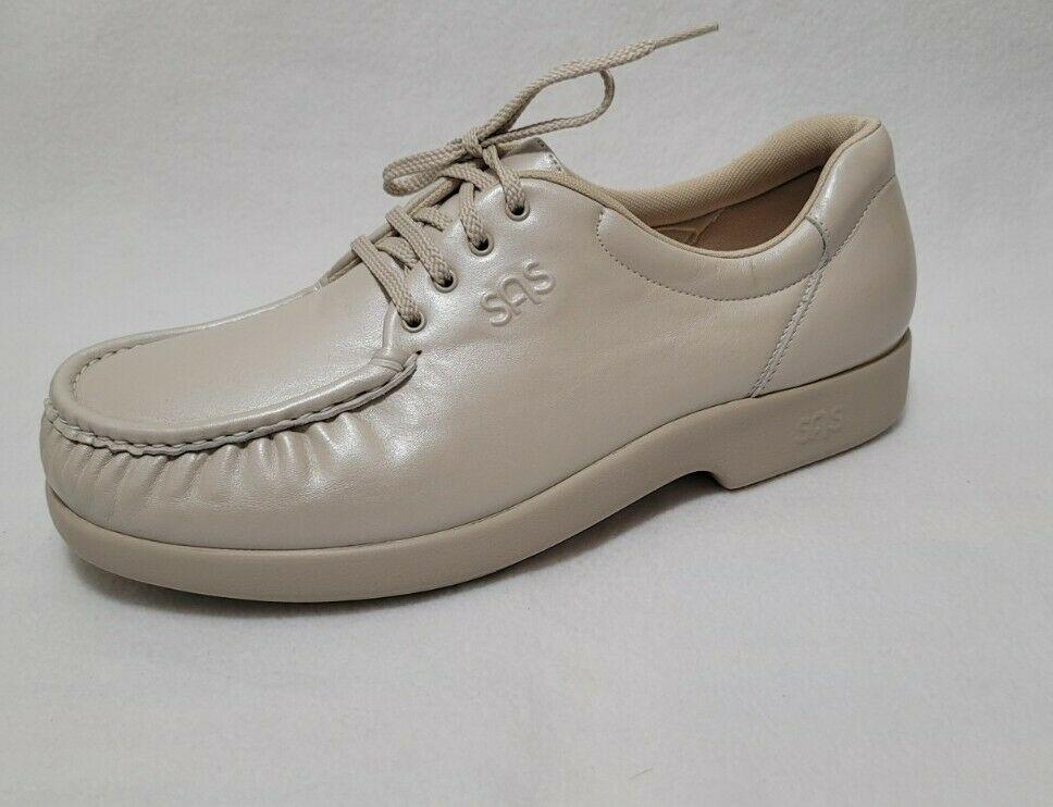 SAS Women's Take Time Pearl Bone Lace Up Loafer Comfort Shoes  US 12 Wide - SVNYFancy