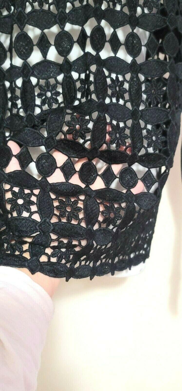 DKNY Sport Women Cotton Blend Hoodie Lace Back Black Size S - SVNYFancy