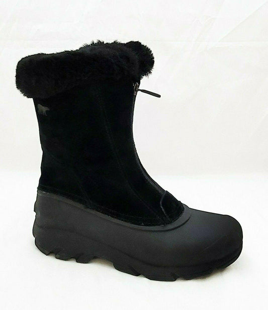 Sorel Snow Bird Zip Thinsulate Faux Fur Lined Winter Boots Women’s Sz US 6 - SVNYFancy