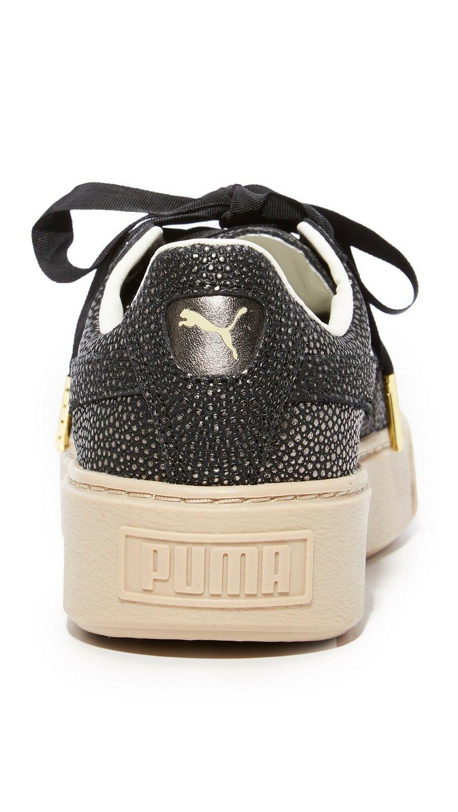 PUMA Women's Platform Lux Wn Sneaker Color Puma Black Size US 8 - SVNYFancy