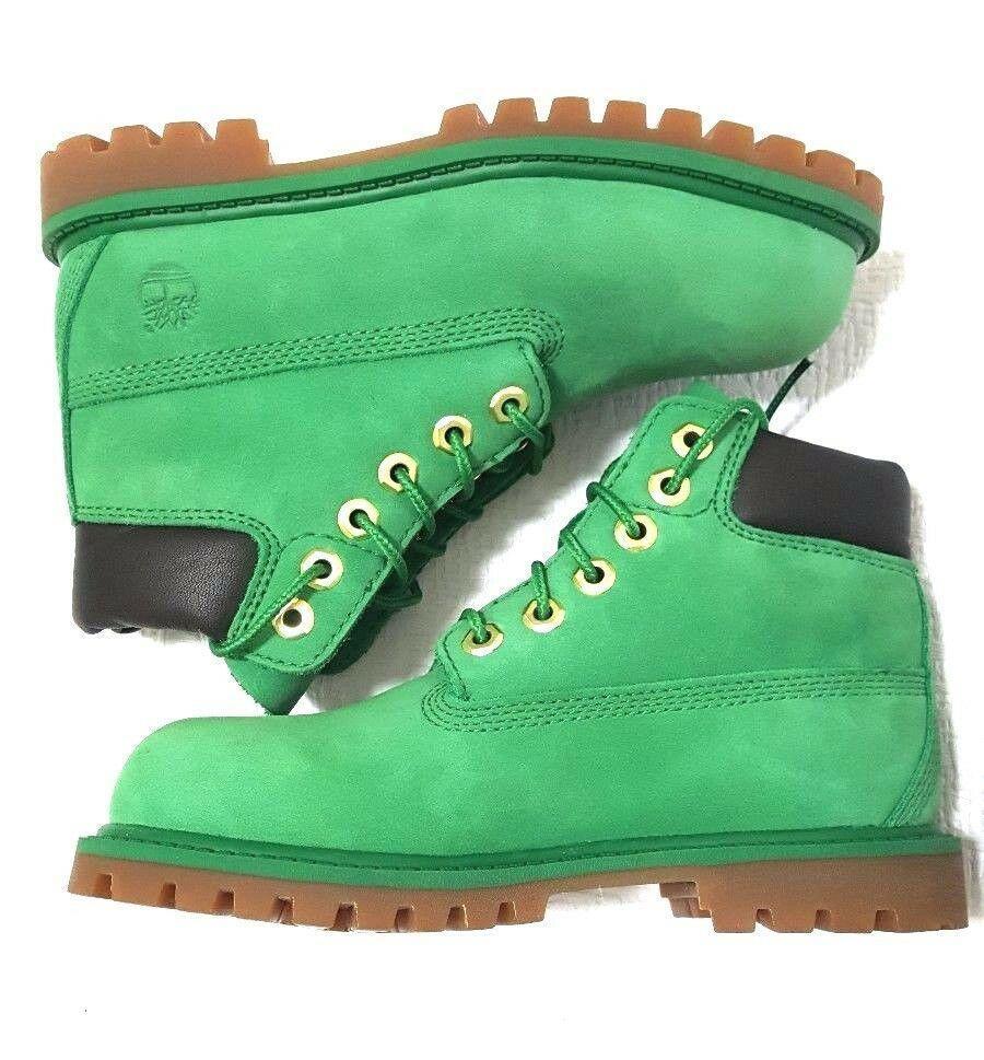 Timberland 6" Premium Waterproof Boots Toddler Celtic Green Waterbuck   US 10 - SVNYFancy