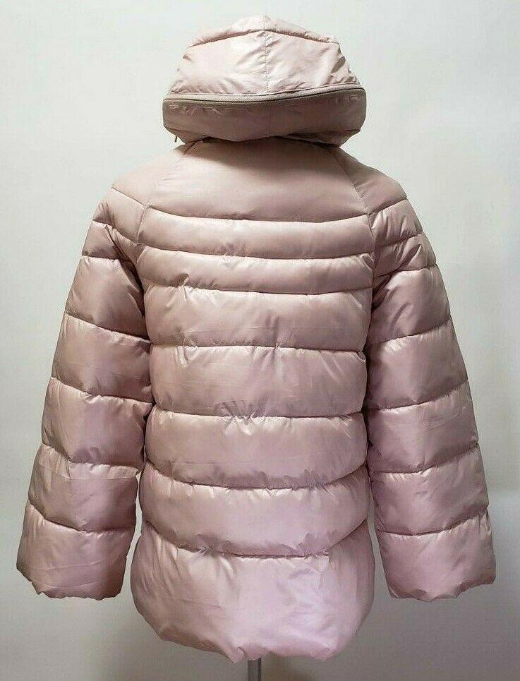 Kenneth Cole Women's Pearl Pink Lite Puffer Jacket Coat With Hood-Collar Size S - SVNYFancy