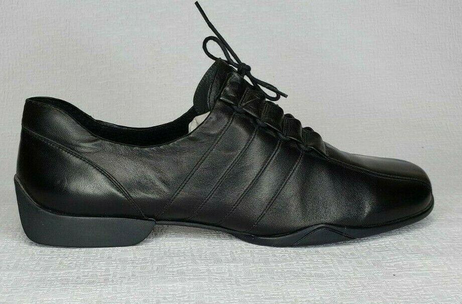 K+S Shoes Made in Germany Womens Soft Leather Fashion Oxford Shoes Black Size 10.5 - SVNYFancy