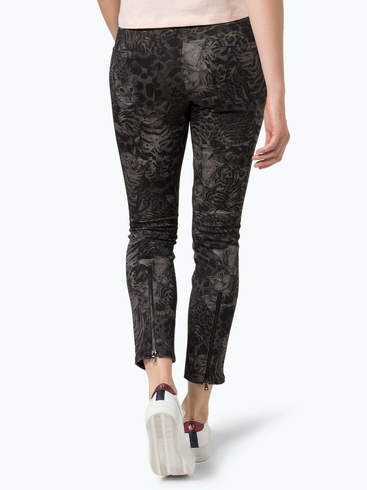 Women's Cambio Lilibeth Pants Legging With Animal Cats Print  Size US 4  EUR 34 - SVNYFancy