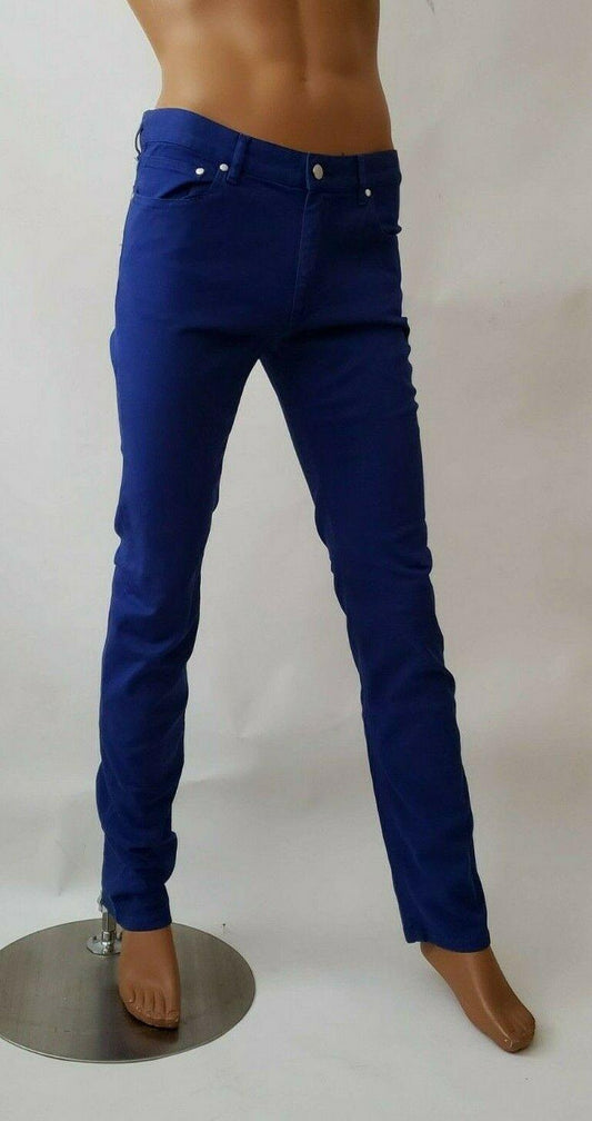 VILEBREQUIN Men's Classic Slim Straight Fit Jeans Blue Cobalt Size 48 - SVNYFancy
