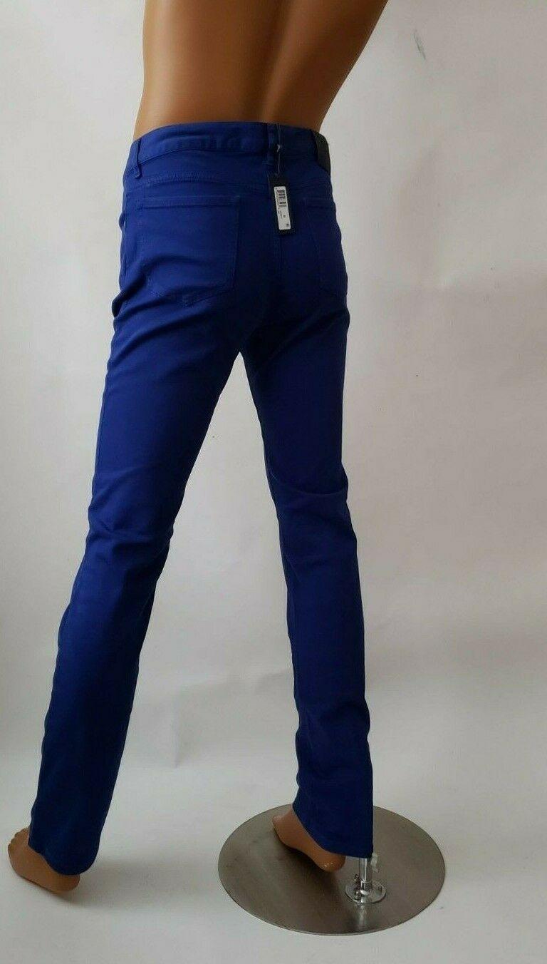 VILEBREQUIN Men's Classic Slim Straight Fit Jeans Blue Cobalt Size 48 - SVNYFancy
