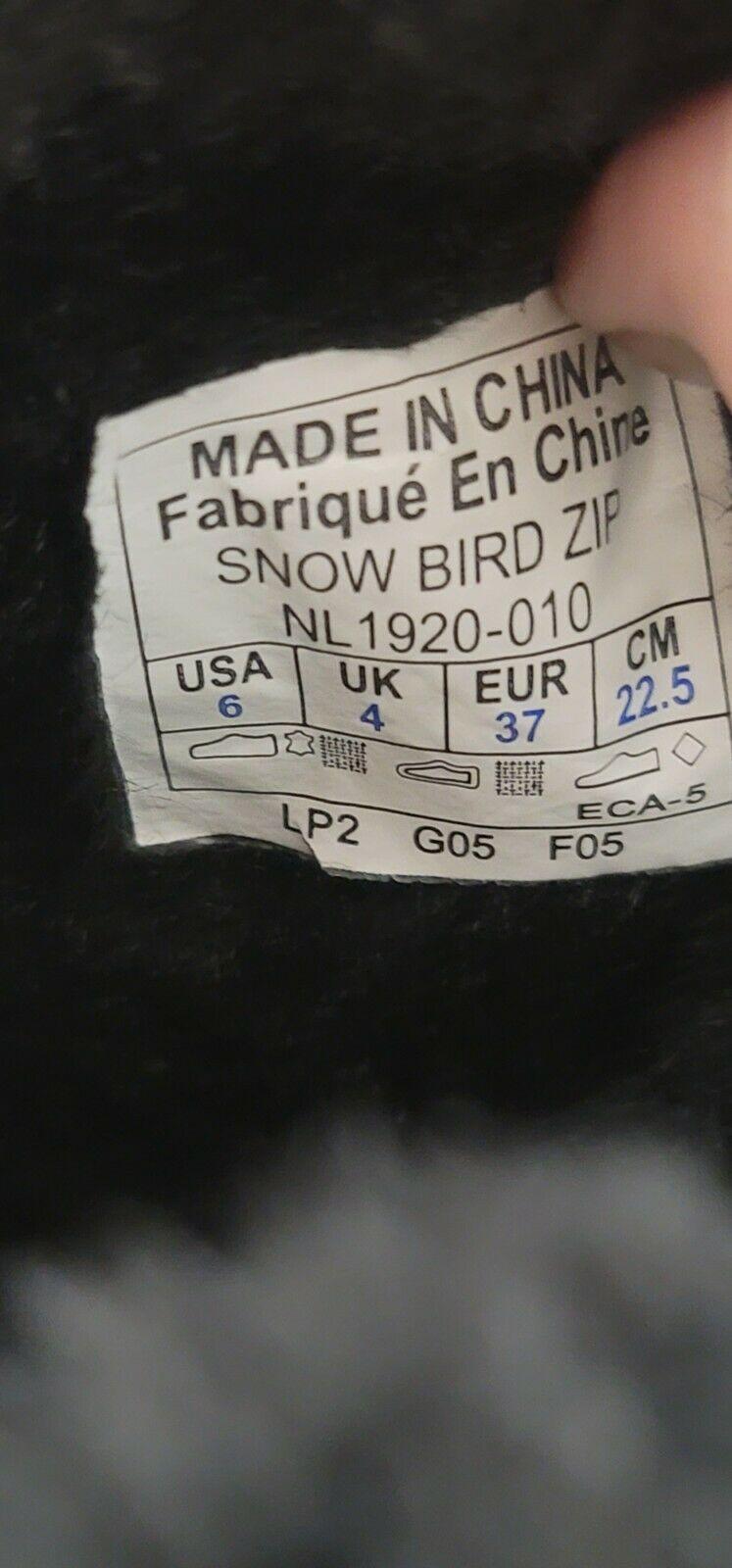Sorel Snow Bird Zip Thinsulate Faux Fur Lined Winter Boots Women’s Sz US 6 - SVNYFancy