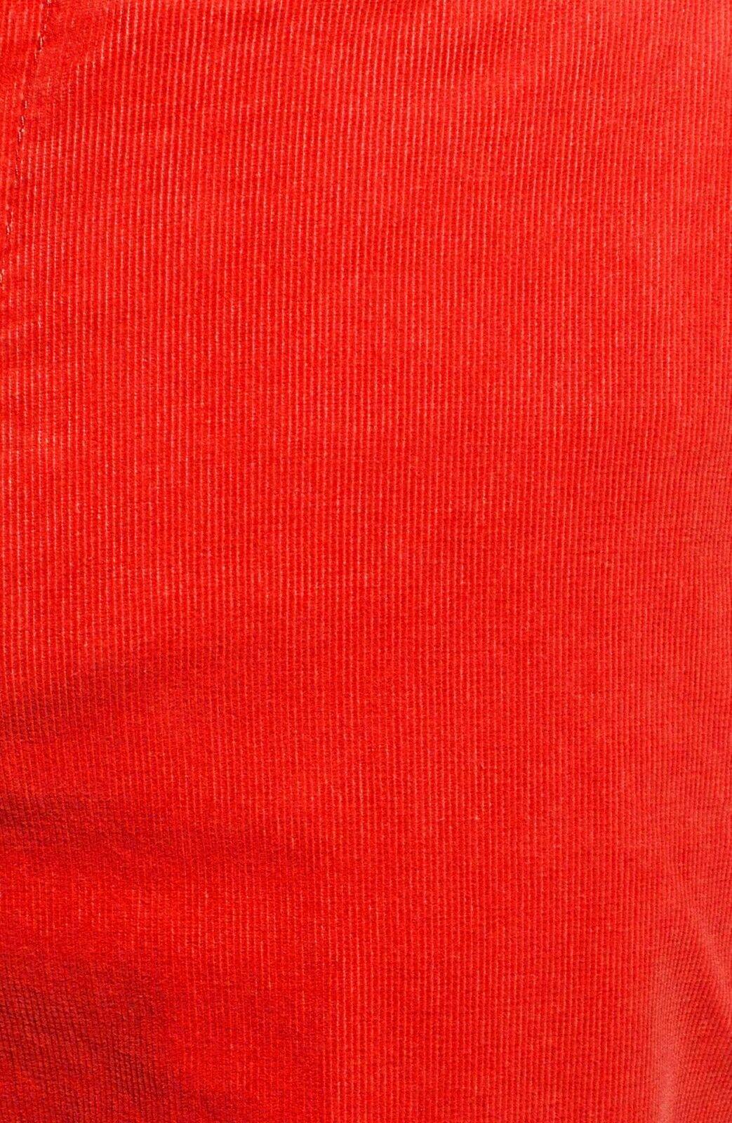 Bobby Jones Casual CORDUROY Red Cotton Stretch Slim Fit Size 32x34 - SVNYFancy