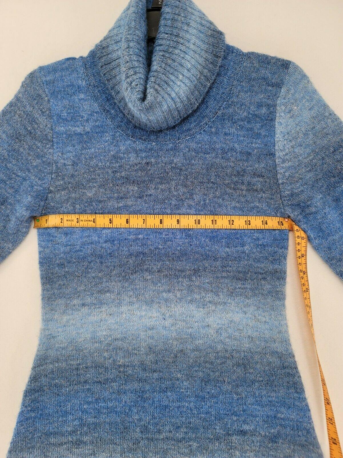 RONNI NICOLE  Blue Ombre Knit Sweater Dress Size S - SVNYFancy