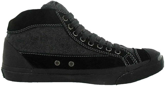 Converse Jack Purcell OTR Mid Top Charcoal Black Casual Shoes Mens US 6 EUR 38.5 - SVNYFancy