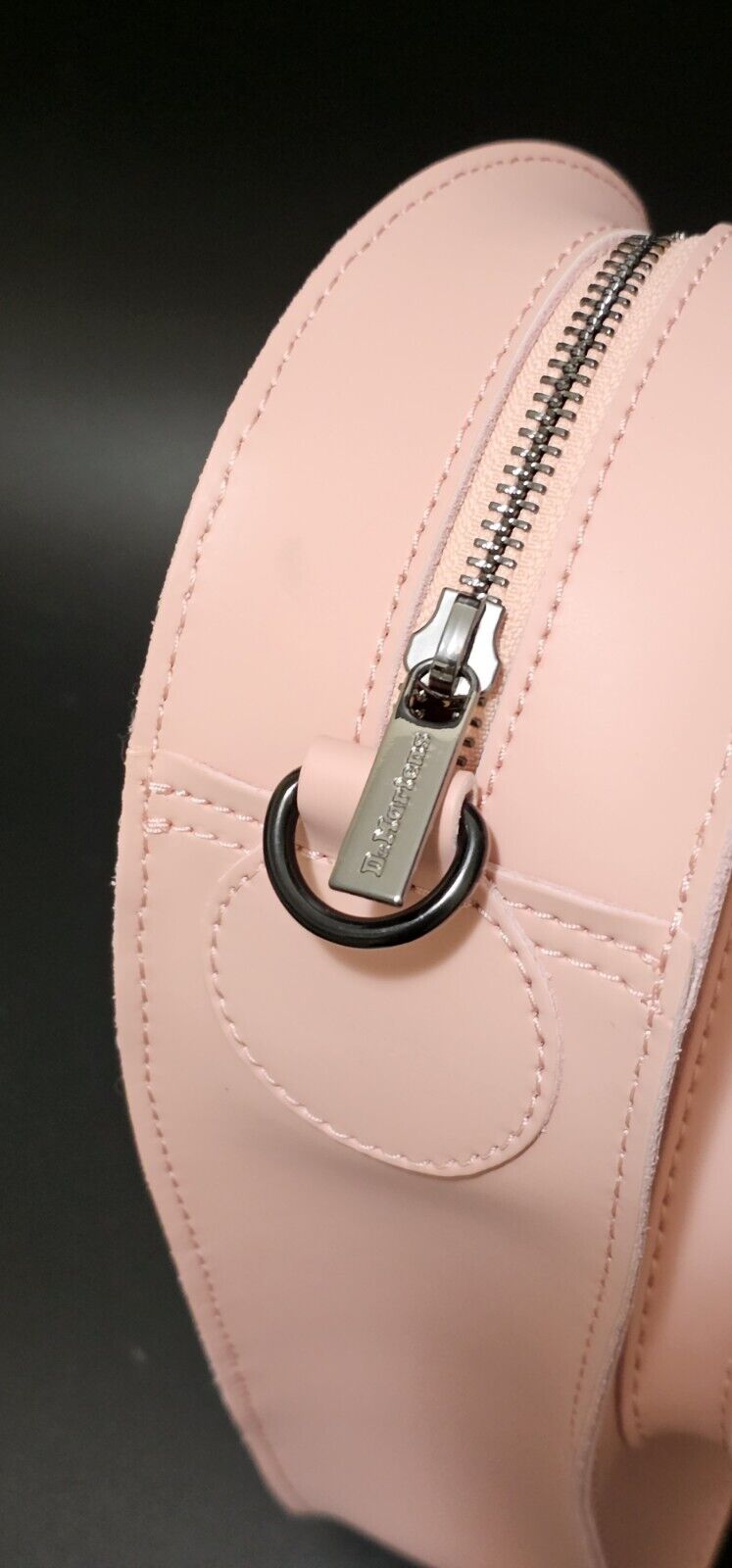 Dr. Martens Heart Shaped Leather Backpack Cross Bag Handbag Purse