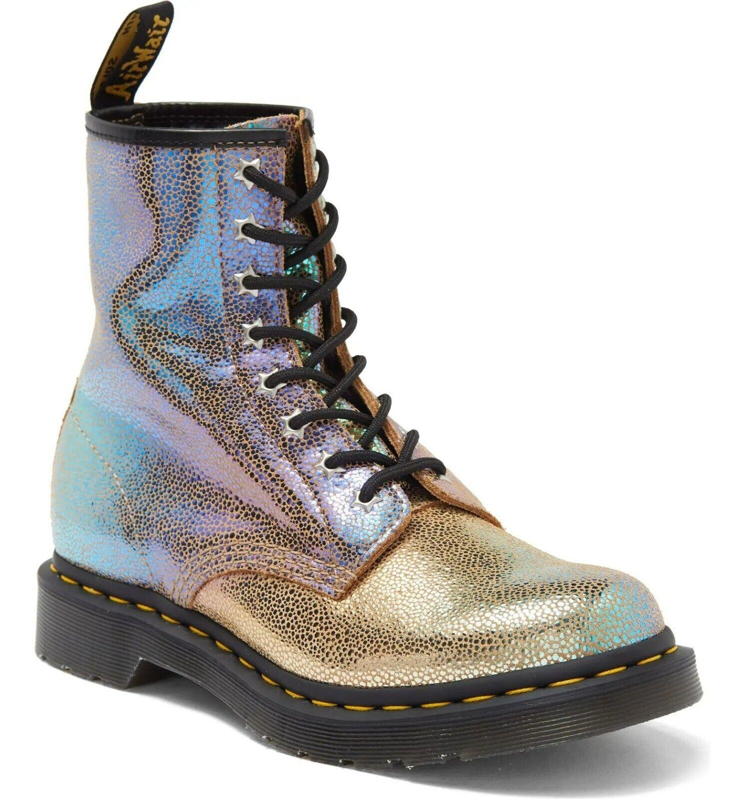 Dr. Martens 1460 Rainbow Ray Leather Lace Up Combat Boots Size US 8 EU 39 - SVNYFancy