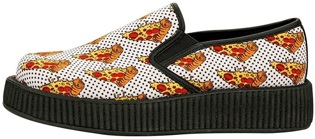 T.U.K. V8892 Creepers Shoes Pizza Slip On  Womens Size US 6 - SVNYFancy