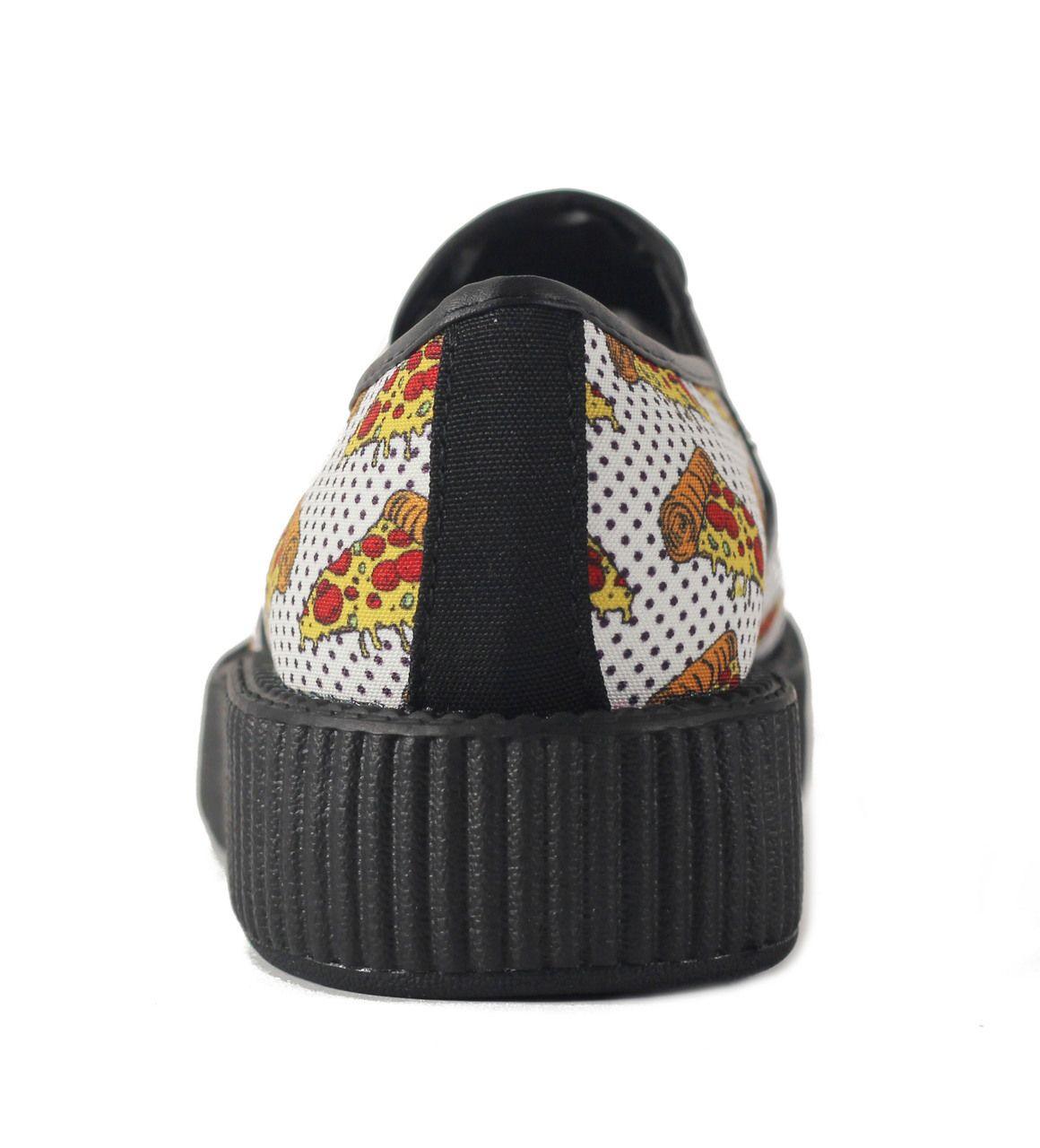T.U.K. V8892 Creepers Shoes Pizza Slip On  Womens Size US 6 - SVNYFancy